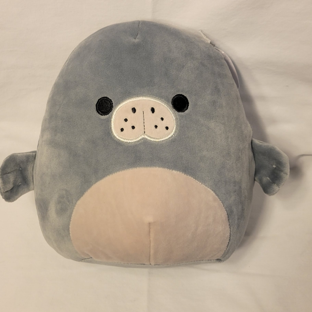Matt the Manatee Squishmallow BNWT, 8in